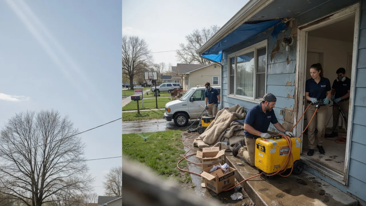 Basement Flood Cleanup in Ochelata, OK near me
